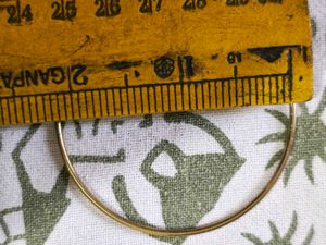Metallic Gold Bangle Set