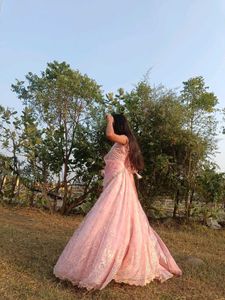 baby Pink Heavy Lehenga Choli