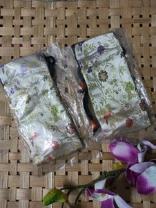 Floral Pouches - Set of 2