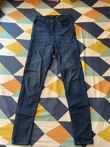 Dark Blue Denim Jeans