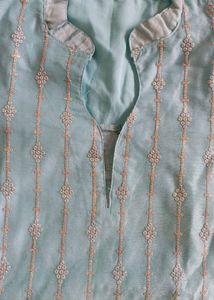 Light Blue Kurta Set