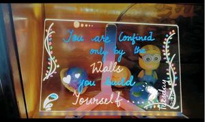 LED Dry Erase Message Board Lamp