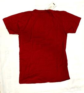 Red &#39;Life is a Race&#39; Graphic Tee