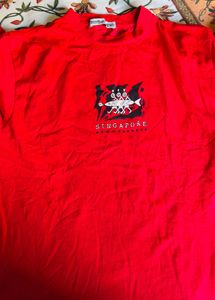 Red Singapore T-Shirt