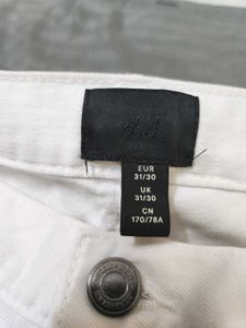 H&amp;M White Jeans.