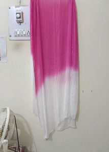 White &amp; Pink Kurta set