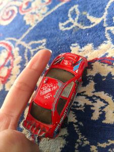 Hot Wheels racing Development red Subaru Impreza..