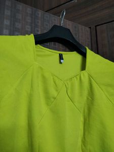 Lime Green Crop Top