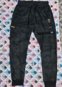 Camo Print Cargo Pants