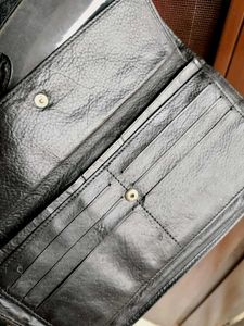 Black Leather Wallet