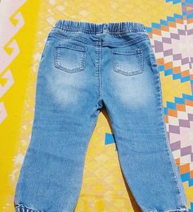 Cute Denim Joggers