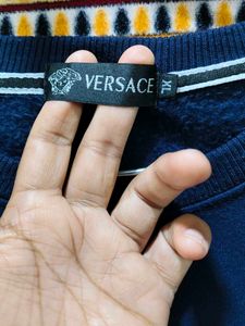 Men 2 Pocket Dark Blue Sweatshirt