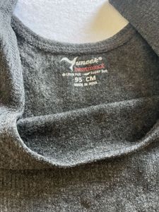 Grey Womens Thermals Top