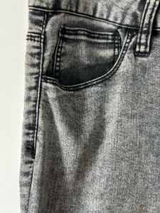 Grey Wash Denim Jeans