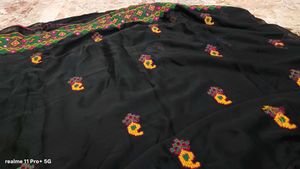 chiffon saree