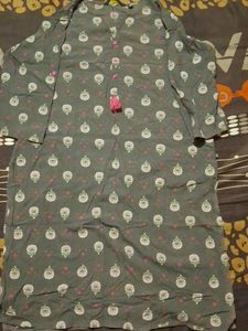 Grey Color Kurti