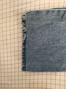 Wide Leg Blue Jeans