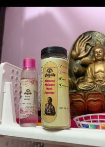 Organic Rose Water &amp; Multani powder 💛