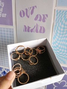 Gold Ring Set