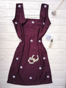 Pinteresty Party Wear Kurti 🪻