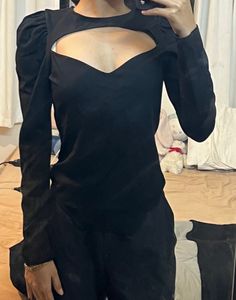 H&amp;M Cut Out Top