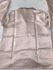 Silky Pink Pajama Set