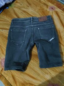 Denim Bermuda Shorts