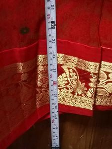 BrandNew Red&amp;Gold Lehenga With StitchedBlouse