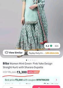 BIBA Sharara Set