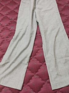 Gray Wide Leg Pants