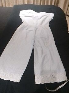Beautiful Jumpsuit Sky Blue With Pockets