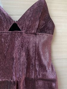 🍓H&amp;M Metallic Mini Dress