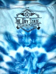 Tie Dyed Blue Sweater