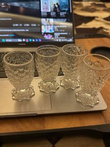 Crystal Shot Glasses (Set of 4)