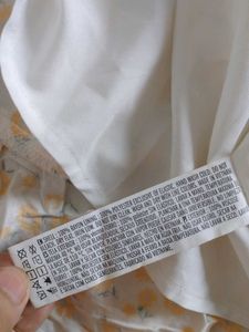 Off Soulder A Line Mini Dress(Yellowandwhite