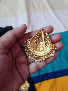 Gold Plated Indian Jewelry Set