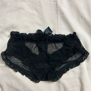 Black Lace Panties