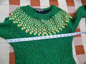 long woolen top