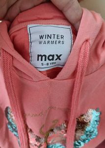 Sweatshirt For Girls 5-6 Years