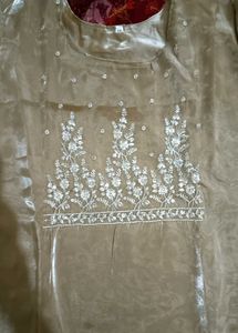 organza KURTHI