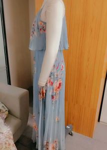 MULTI PRINTED MAXI DRESS