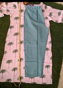 Beautiful Goa Print New Libas Kurta Set