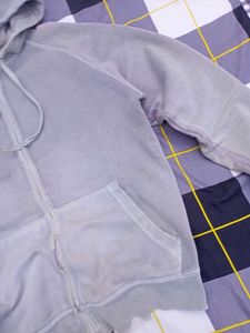 GAP Gray Zip-Up Hoodie