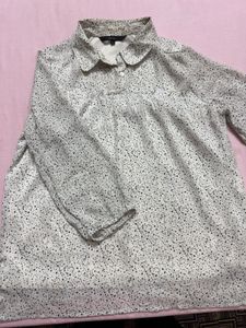 Vera Moda Dotted Collar Tunic