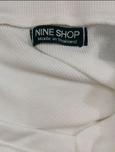 White Crop Top