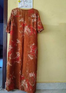 Floral Cotton Kurta 36-40 length 47