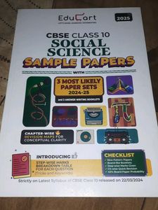 Educart Class 10 CBSE Social Science Sample Paper