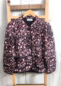 Floral Quilted Jacket Bust Size-38