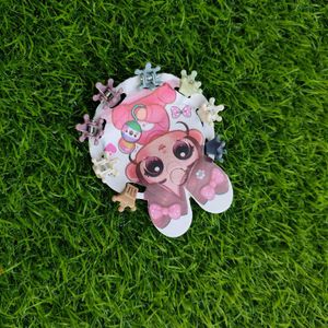 Cute Mini Hair Clips (Combo of 5 different shapes
