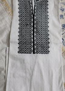 Biba Brand Kurta For Ladies In White Colour
